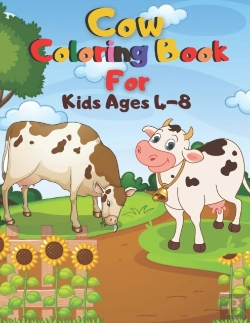 Bertrand.pt - Cow Coloring Book For Kids Ages 4-8