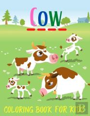 Cow Coloring Book For Kids