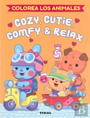 Cozie, Cutie, Comfy & Relax. Colorea Los Animales
