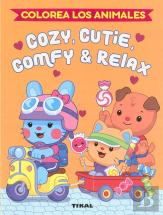 Cozie, Cutie, Comfy & Relax. Colorea Los Animales