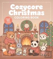 Cozycore Christmas Coloring Book