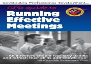 Cpd Guide To Running Effective Meetings