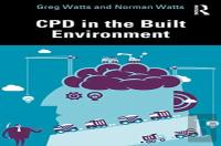 Cpd In The Built Environment