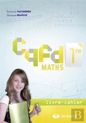 Cqfd Maths 1ere Annee -  Manuel
