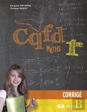 Cqfd Maths 1ere - Corrige
