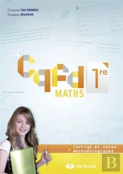 Cqfd Maths 1ere - Corrige