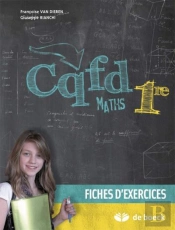 Cqfd Maths 1ere - Fiches D'Exercices