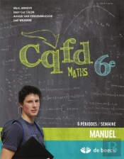 Cqfd Maths 6eme 6p/Semaine - Manuel