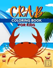 Crab Coloring Book For Kids