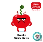 Crabby Calms Down: Accessible Symbolised Edition