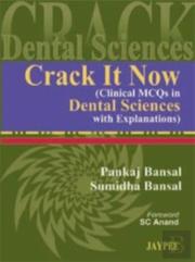 Crack It Now (Clinical Mcqs In Dental Sciences With Explanations)