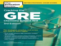 Cracking The Gre Chemistry Subject Test, 3rd Edition