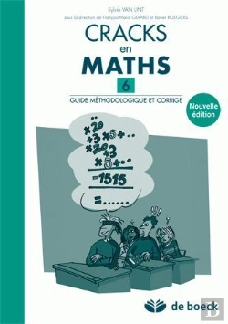 Bertrand.pt - Cracks En Maths T.6 ; Guide Méthodologique Et Corrige