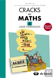 Cracks En Maths T.6 ; Manuel D'Apprentissage