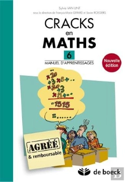 Bertrand.pt - Cracks En Maths T.6 ; Manuel D'Apprentissage