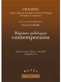 Bertrand.pt - Cradpec Tome 1 ; Régimes Politiques Contemporains (Édition 2007)