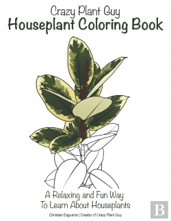 Bertrand.pt - Crazy Plant Guy Houseplant Coloring Book
