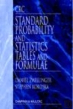 Bertrand.pt - Crc Standard Probability And Statistics Tables And Formulae