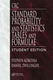 Crc Standard Probability And Statistics Tables And Formulae, Student Edition