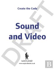 Create The Code: Sound And Video