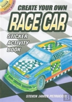 Bertrand.pt - Create Your Own Race Car Sticker Activity Book
