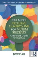 Creating Inclusive Classrooms For Muslim Students
