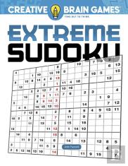 Creative Brain Games Extreme Sudoku