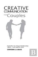 Creative Communication For Couples