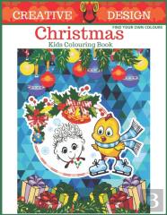 Creative Design Christmas Colouring Book For Kids