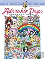 Creative Haven Adorable Dogs Coloring Book