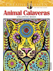 Creative Haven Animal Calaveras Coloring Book
