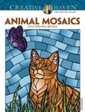 Creative Haven Animals Mosaics Coloring Book