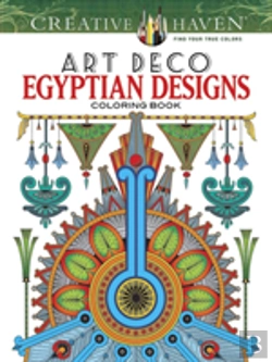 Bertrand.pt - Creative Haven Art Deco Egyptian Designs Coloring Book