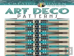 Creative Haven Art Deco Patterns Coloring Book
