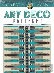 Creative Haven Art Deco Patterns Coloring Book