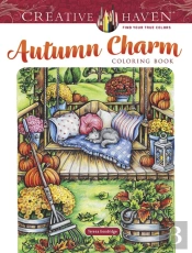 Creative Haven Autumn Charm Coloring Book