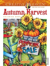 Creative Haven Autumn Harvest Coloring Book