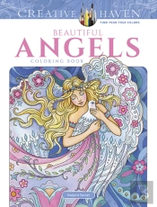 Creative Haven Beautiful Angels Coloring Book