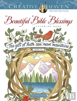 Bertrand.pt - Creative Haven Beautiful Bible Blessings Coloring Book