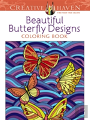 Creative Haven Beautiful Butterfly Designs Coloring Book