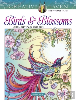 Bertrand.pt - Creative Haven Birds And Blossoms Coloring Book
