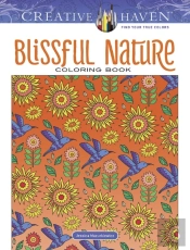 Creative Haven Blissful Nature Coloring Book