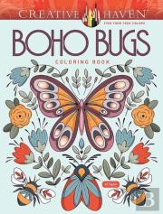 Creative Haven Boho Bugs Coloring Book