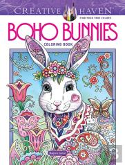 Creative Haven Boho Bunnies Coloring Book