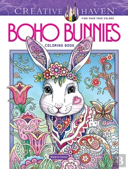 Bertrand.pt - Creative Haven Boho Bunnies Coloring Book