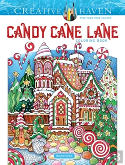 Bertrand.pt - Creative Haven Candy Cane Lane Coloring Book