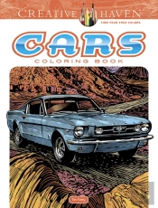 Creative Haven Cars Coloring Book