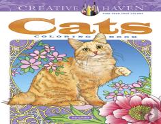 Creative Haven Cats Coloring Book