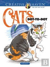 Creative Haven Cats Dot-To-Dot