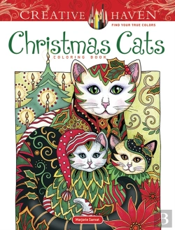 Bertrand.pt - Creative Haven Christmas Cats Coloring Book